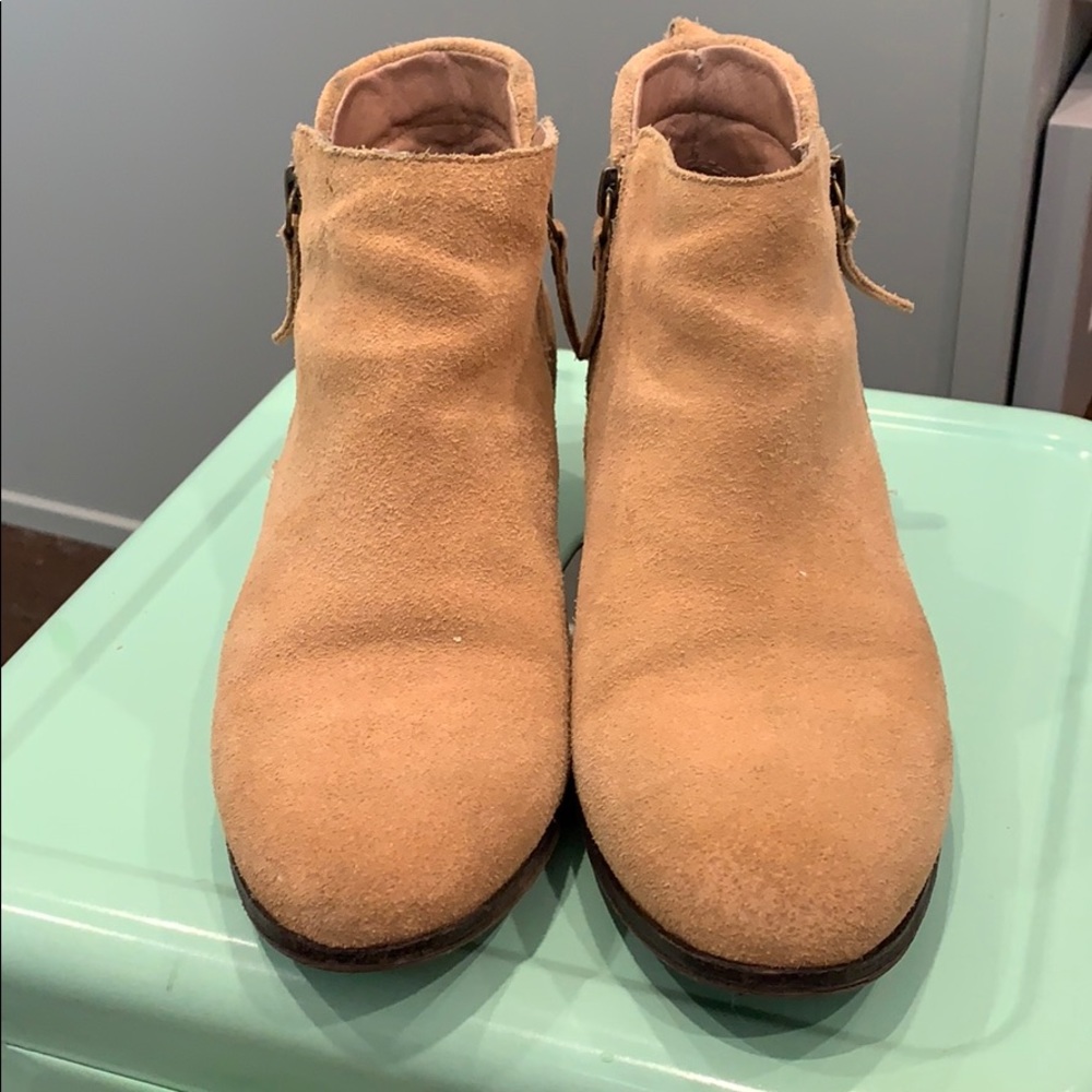 Vince Camuto suede ankle booties